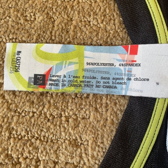 Volt Design Womens Asymmetric Colorful Graphic Wearable Art Sweater Size 2 - Picture 6 of 8